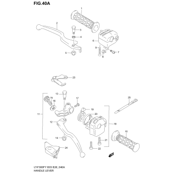 HANDLE LEVER (MODEL K2)