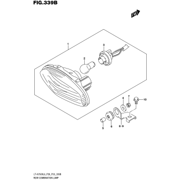 REAR COMBINATION LAMP (LT-A750XL6 P33)