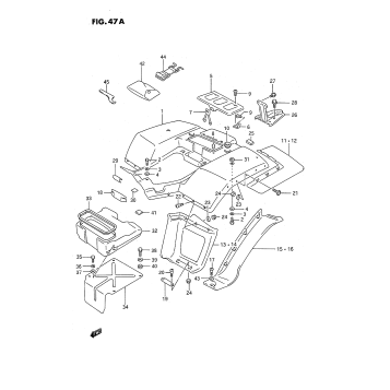 REAR FENDER (MODEL M/N/P/R/S)