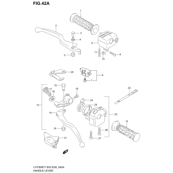 HANDLE LEVER (MODEL K2)