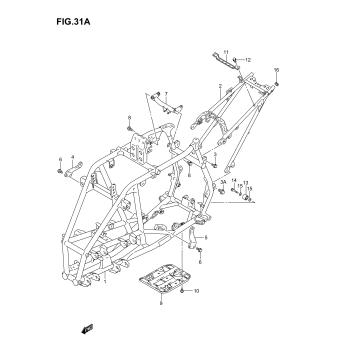 FRAME (MODEL K5/K6/K7)