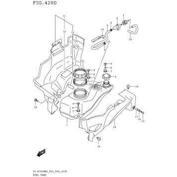 FUEL TANK (LT-A750XPM2 P03)