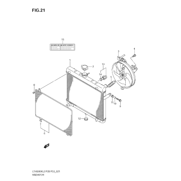 RADIATOR (LT-A500XZ E28)