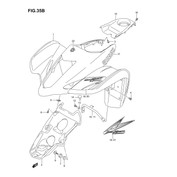FRONT FENDER (MODEL K7)