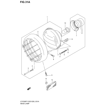 HEADLAMP (MODEL Y/K1/K2)
