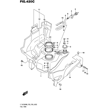 FUEL TANK (LT-A750XM0 P33)