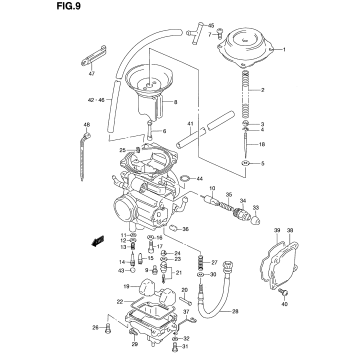 CARBURETOR (MODEL X)