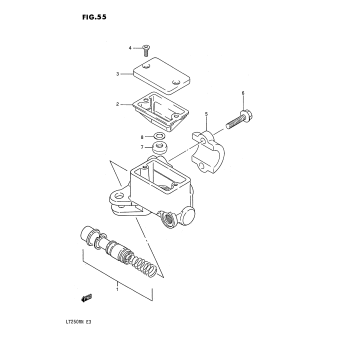 FRONT MASTER CYLINDER (MODEL F/G/H/J/K/L)