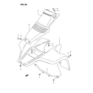 FRONT FENDER (MODEL H)