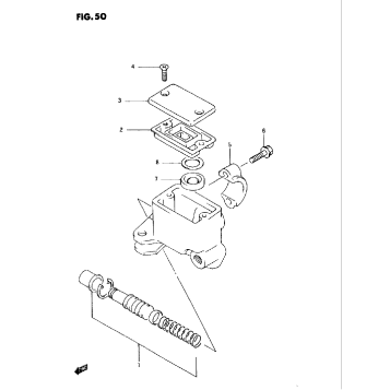 FRONT MASTER CYLINDER