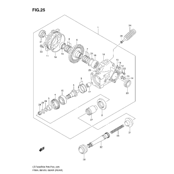 FINAL BEVEL GEAR (REAR)