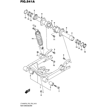 REAR SWINGINGARM