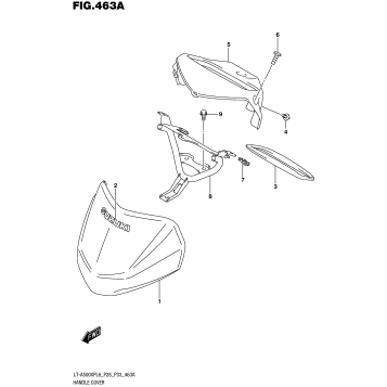 HANDLE COVER (LT-A500XPL6 P28)