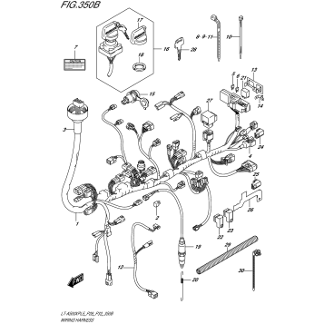 WIRING HARNESS (LT-A500XPL5 P33)