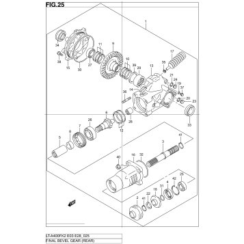 FINAL BEVEL GEAR (REAR)