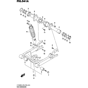 REAR SWINGINGARM