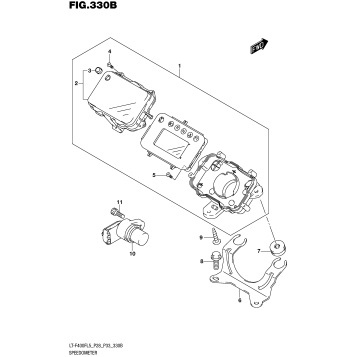 SPEEDOMETER (LT-F400FL5 P33)
