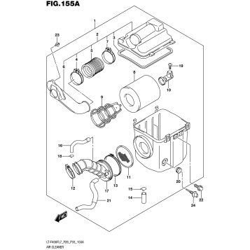 AIR CLEANER (LT-F400FL7 P28)