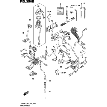 WIRING HARNESS (LT-F400FL9 P28)