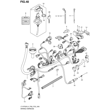 WIRING HARNESS (LT-A750XL4 P28)
