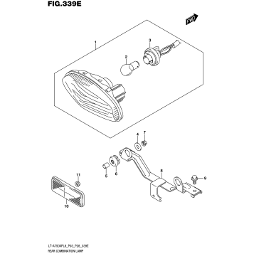 REAR COMBINATION LAMP (LT-A750XPBL8 P28)