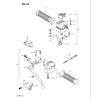 HANDLE SWITCH (MODEL H)