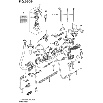 WIRING HARNESS (LT-A750XL8 P28)