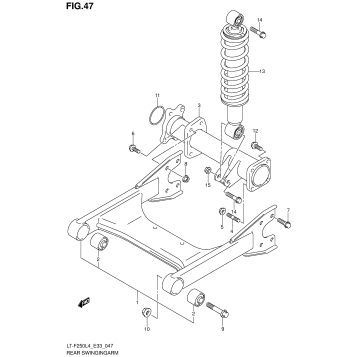 REAR SWINGINGARM