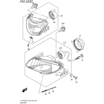 HEADLAMP (LT-A750XPZL5 P33)