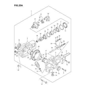 FINAL BEVEL GEAR (FRONT)(MODEL K4/K5/K6,F.NO.5SAAK46A3X102001%)