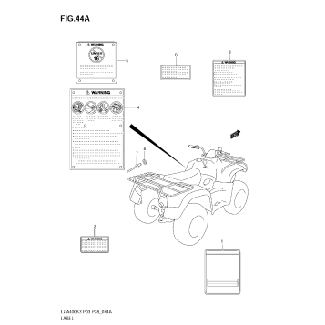LABEL (MODEL K4/K5/K6/K7)