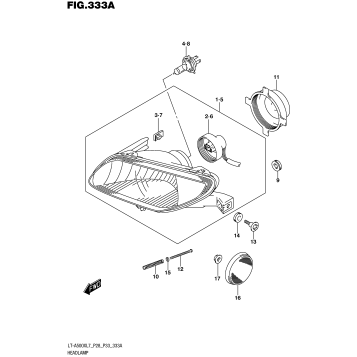 HEADLAMP (LT-A500XL7 P28)