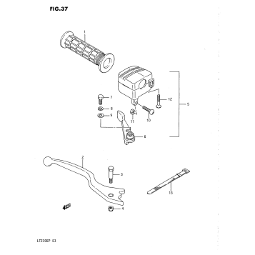 RIGHT HANDLE SWITCH (MODEL H/J/K/L)