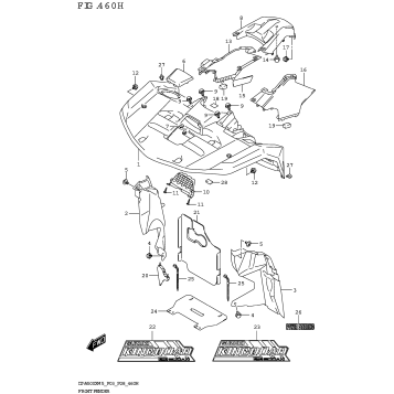 FRONT FENDER (LT-A500XPZ:P28)