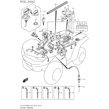 WIRING HARNESS (LT-A750XPZM2 P33)
