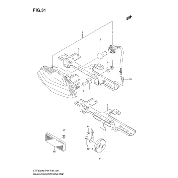 REAR COMBINATION LAMP