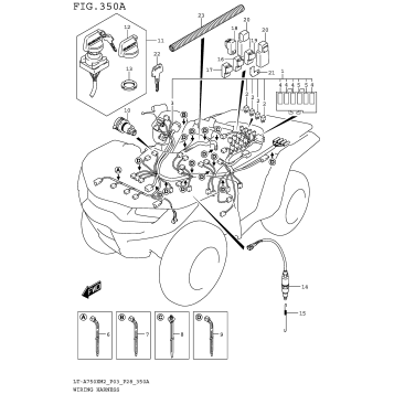 WIRING HARNESS (LT-A750XM2 P03)
