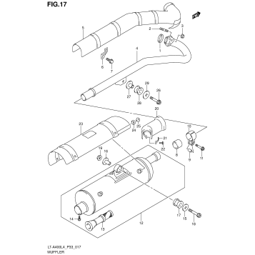 MUFFLER (LT-A400L4 P33)