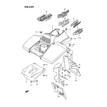 FRONT FENDER (MODEL M/N/P/R/S/T)