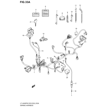 WIRING HARNESS (MODEL K3)