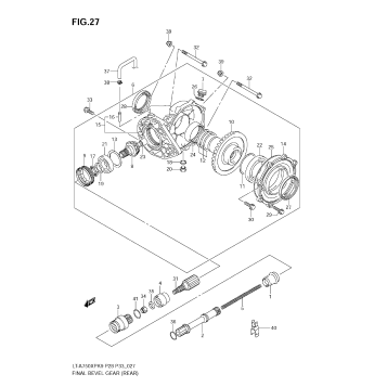 FINAL BEVEL GEAR (REAR)