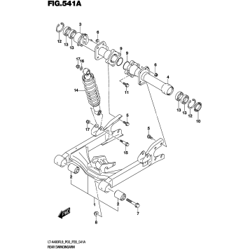REAR SWINGINGARM