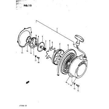 RECOIL STARTER (L:57.5)