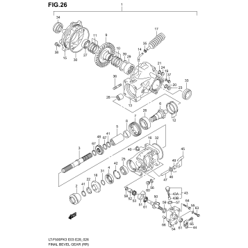 FINAL BEVEL GEAR (REAR)