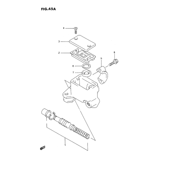 FRONT MASTER CYLINDER (MODEL M/N/P/R/S)