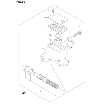 FRONT MASTER CYLINDER