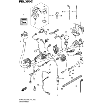 WIRING HARNESS (LT-A500XPZL6 P28)
