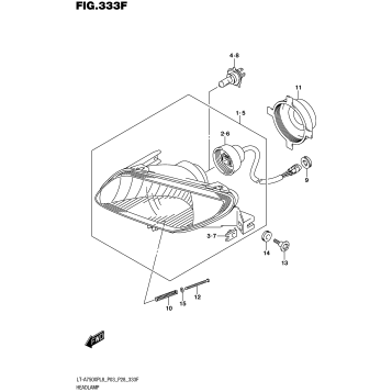 HEADLAMP (LT-A750XPBL8 P33)