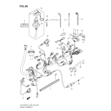 WIRING HARNESS (LT-A750XPZL3 P33)