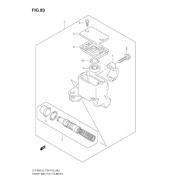 FRONT MASTER CYLINDER